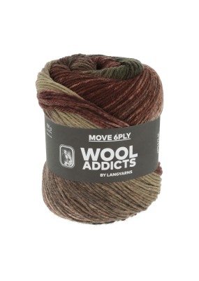 Lang Yarns Wool Addicts Move 6 PLY Earth (0006)