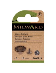 Milward Jeansknopen 16mm brons