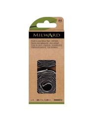 Milward Klittenband zelfklevend zwart 20 mm