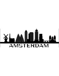 Skyline Amsterdam (Haakpatroon)