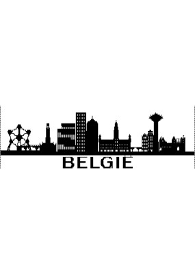 Skyline Belgie (Haakpakket)