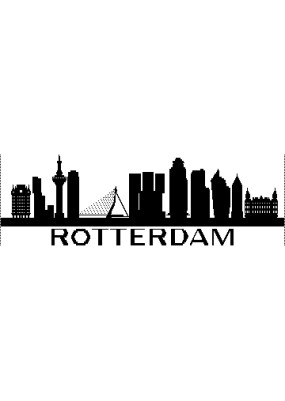 Skyline Rotterdam (Haakpakket)