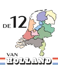 De 12 van Holland CAL 2021 (LIMITED EDITION PASTEL) - Katoen