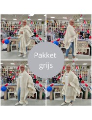 Get Back On Your Horse Shawl (PAKKET GRIJS) 