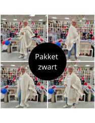 Get Back On Your Horse Shawl (PAKKET ZWART) 