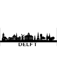 Skyline Delft (Haakpatroon)