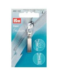 Prym Ritsenschuiver classic mat zilver