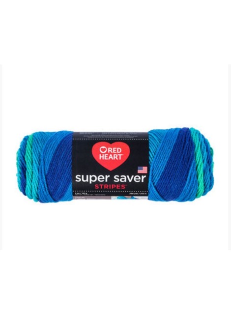 Red Heart Super Saver Cool Stripe