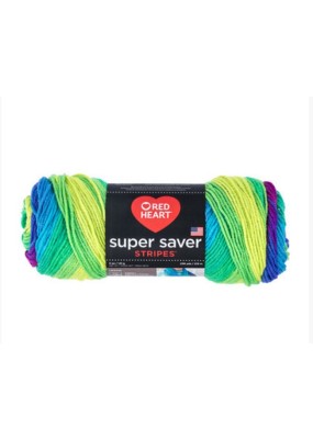 Red Heart Super Saver Parrot Stripe