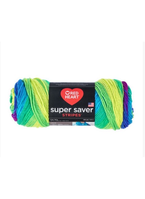 Red Heart Super Saver Parrot Stripe