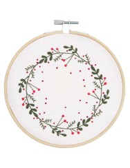 RICO Borduurpakket christmas Wreath (100071)