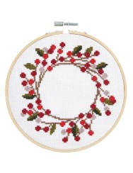 RICO Borduurpakket Rosehip Wreath (100074)