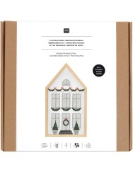 RICO Borduurpakket XMAS House small (100184)