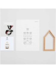 RICO Borduurpakket Christmas House small (100191)