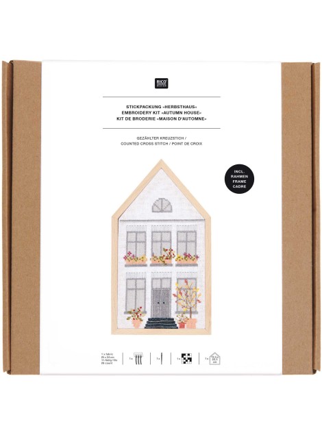 RICO Borduurpakket Autumn House small (100218)