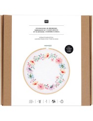 RICO Borduurpakket Flower Wreath (100225)