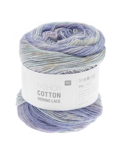 Rico Design Fashion Cotton Merino Lace Lilac (005)