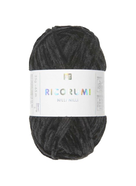 Rico Design Ricorumi Nilli Nilli Black (027)