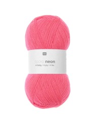 Rico Design Socks Neon Flamingo (003)