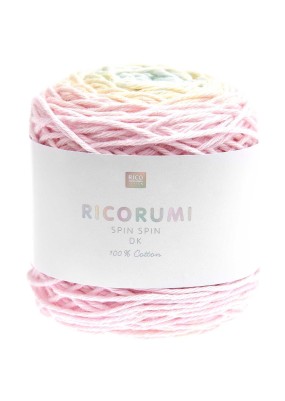 Rico Design Spin Pastel Rainbow (017)