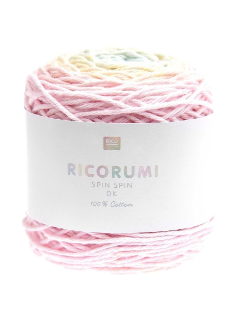 Rico Design Spin Pastel Rainbow (017)