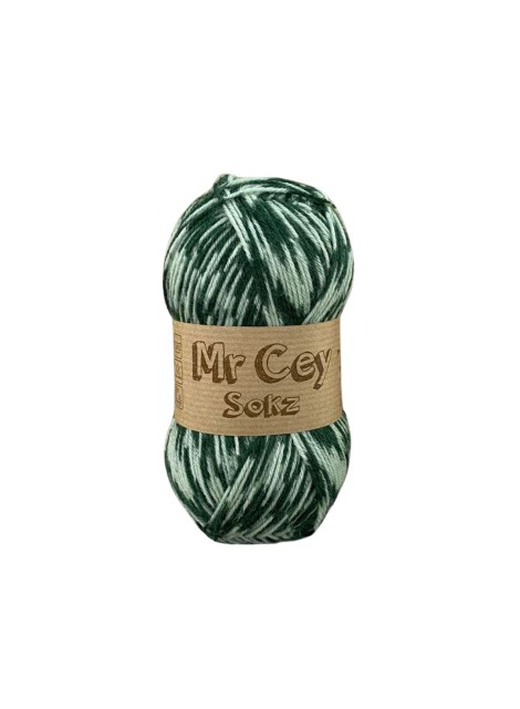 Mr. Cey Sokz 4 Ply Aquarel Lands (906)