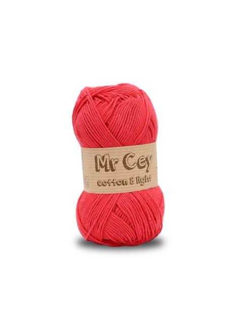 Mr. Cey Cotton 8 Light Ruby (002)