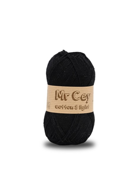 Mr. Cey Cotton 8 Light Onyx (015)