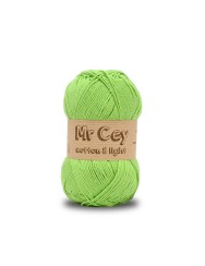 Mr. Cey Cotton 8 Light Light Green (073)