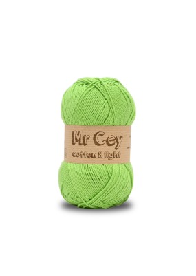 Mr. Cey Cotton 8 Light Light Green (073)