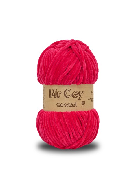 Mr. Cey Fluweel Shocking Pink (060)