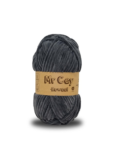 Mr. Cey Fluweel Charcoal (070)