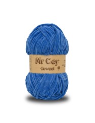 Mr. Cey Fluweel Harbour Blue (099)