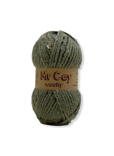 Mr. Cey Woolly Tweed Sage (709)