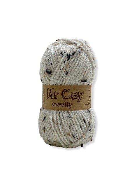 Mr. Cey Woolly Tweed Cream (724)