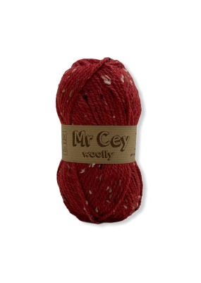 Mr. Cey Woolly Tweed Brick (749)