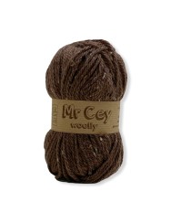 Mr. Cey Woolly Tweed Walnut (754)