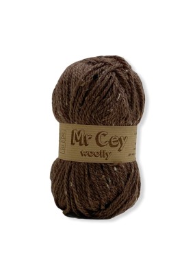 Mr. Cey Woolly Tweed Walnut (754)