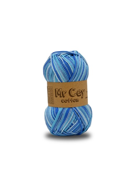 Mr. Cey Cotton Multi Aquamarine (803)