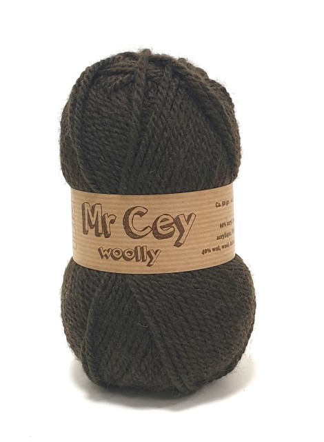 Mr. Cey Woolly Dark Chocolate (037)