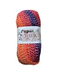 Papatya Batik Cotton Blend Tangerine (1008)