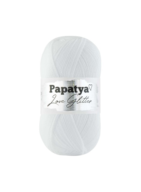 Papatya Love Glitter White (1000)