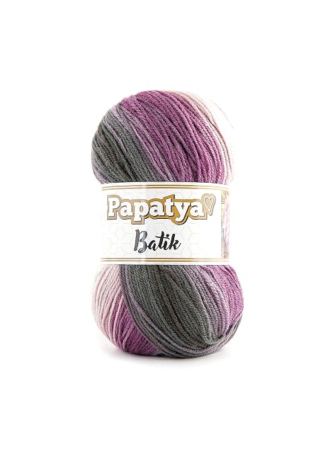 Papatya Batik Paars - Zwart (22)