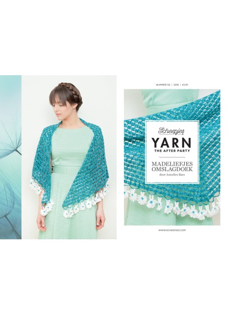 Scheepjes YARN The After Party No 2 Daisy Shawl (Haakpatroon)