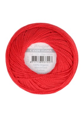 Scheepjes Candy Floss Hot Red (115)