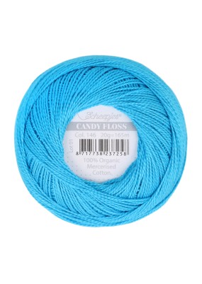 Scheepjes Candy Floss Vivid Blue (146)