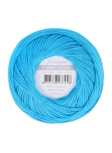 Scheepjes Candy Floss Vivid Blue (146)