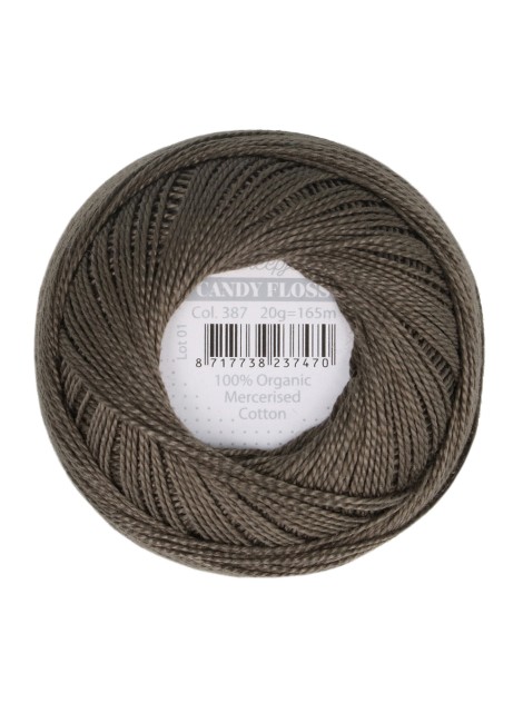 Scheepjes Candy Floss Dark Olive (387)