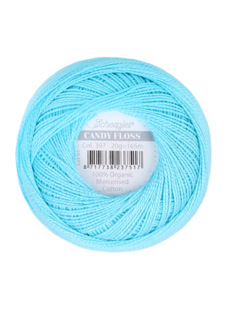 Scheepjes Candy Floss Cyan (397)