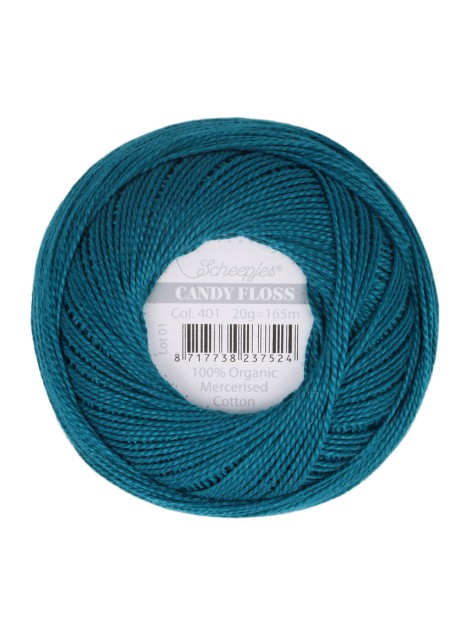 Scheepjes Candy Floss Dark Teal (401)